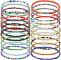 Bohemian Beach Anklets Jewelry Statement Handmade Beaded Anklet Beautiful Multicolor Rice Bead Anklet for Women Girls