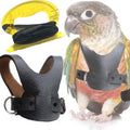 Cockatiel Bird Harness Bird Leash PU Leather Conure Parrot Aviator Harness Bird Harness and Leash