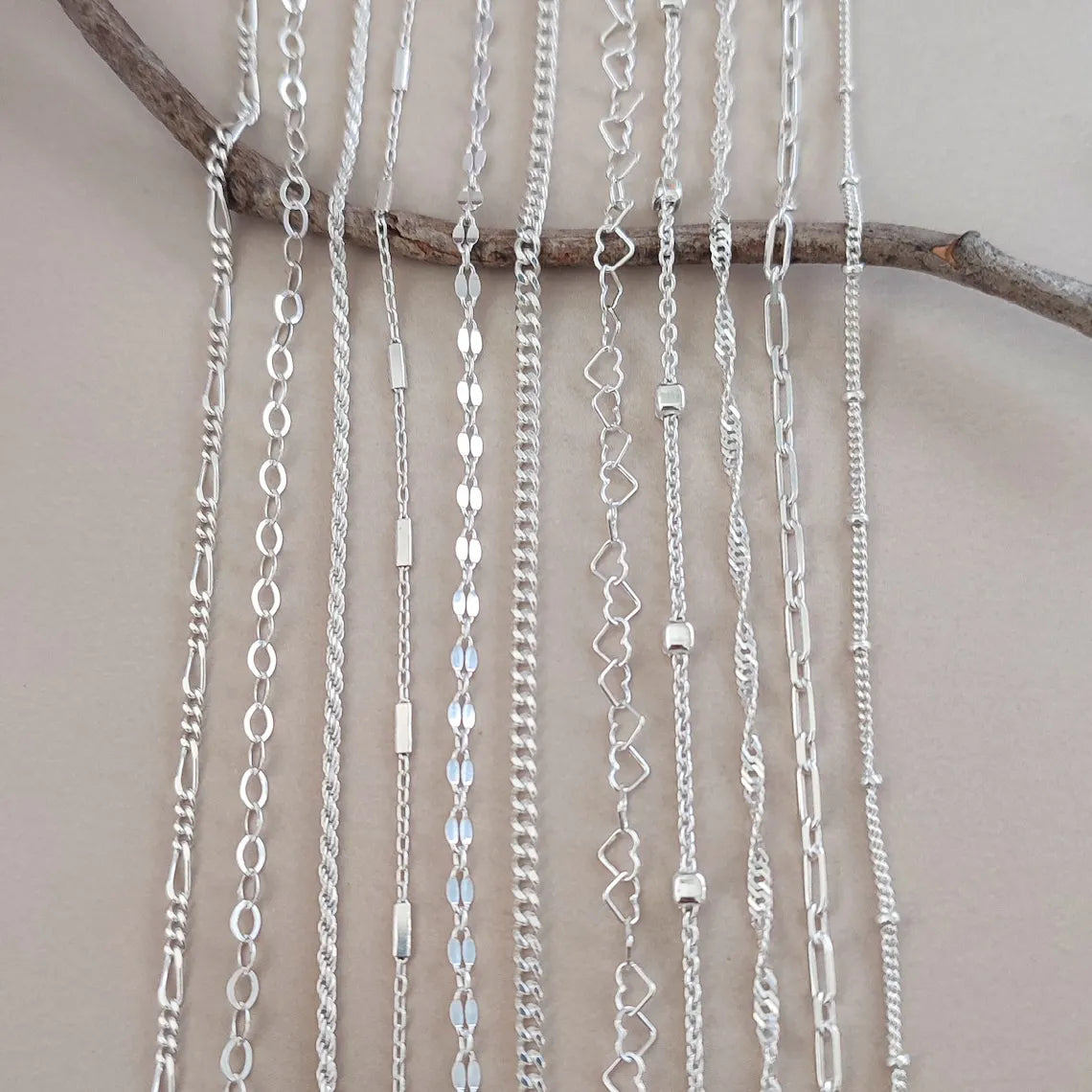 Stacking Silver Bracelets Minimal Jewelry Dainty Silver Chain Bracelet 925 Sterling Silver Bracelet for Woman