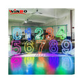 Rgb Neon Numbers Signs Standing and Hang Free Design Dropshipping Winbo No Moq Letters Logo Custom Flex Large Neon Numbers Signs