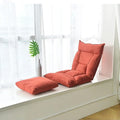 Custom European Style Tatami Legless Adjustable Floor Cover Single Chair Fabric Folding Living Room Lazy Sofa Bed Recliner MegaBDM
