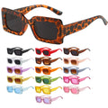 2026 New Women Vintage Rectangle Sunglasses Small Rectangle Sunglasses Men Women Retro Candy Color Sun Glasses