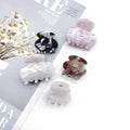 MIO 2.5/3.5cm Small Cute Hair Claw Clip Acetate Hair  Grippers Luxury Tortoiseshell  Mini Clips Hair Accessories for Lady Girls