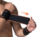 Men Wristband Gym Weight Lifting Pain Relief Hand Brace Nylon Bandage Arthritis Compression Adjustable Fitness Wrist Support
