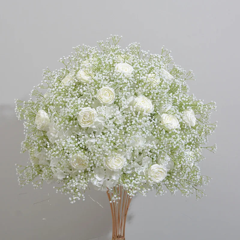 L11 Wedding Decoration Baby Breath Flower Ball Centerpieces  Babysbreath Flowers Ball for Wedding Table Decor