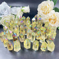 Hot Sale Natural Citrine Tower Healing Stones Angel Aura Citrine Points for Decoration