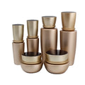 Wholesales Empty Glass Cosmetic Set Of30ml 40ml 100ml 120ml Lotion Pump Bottle and 30g 50g Cream Jar with Cap