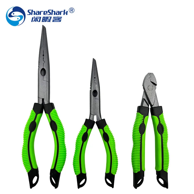 Multi-function Fishing Pliers Hook Out Pliers Fishing Wire Cutters Fish Controller