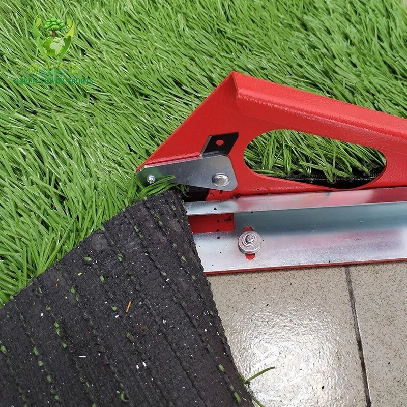 Steel Artificial Grass Chaff Cutter Lawn Seam Cutting Knife Trimming Artificial Grass Strips