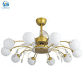 Modern DC Motor 100cm 110-240V Ceiling Fan with LED Light Remote Control 3-Speed Dimmable Low Noise