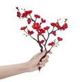 2024 High Simulation Decorative Artificial Flowers Plum Blossoms for Wedding and Home Decoration  Without Pot