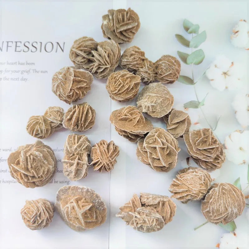 Beautiful Natural Healing Crystal Mineral Specimen Desert Rose Rough Raw Stone