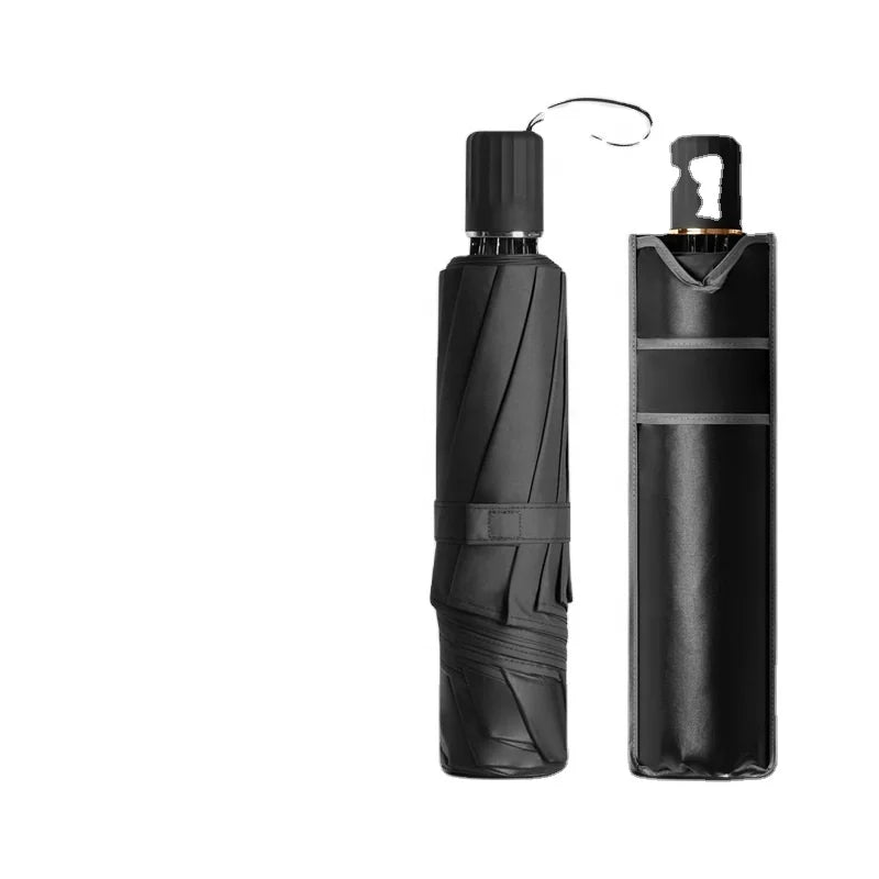 Extra Large 10ribs Uv Folding Umbrella with Dust Bag Classic Manual Open Customized logo Umbrella