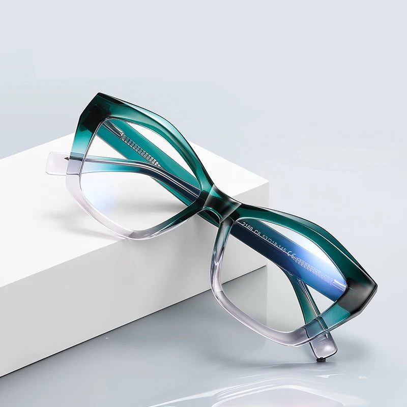 Twooo 2169 Lightweight Comfortable Blue Light Blocking Glasses Reading Eyeglasses Frame