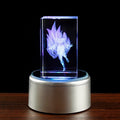Custom Crystal 3D Laser Engraved League of Legends Ahri Figure Glass Cube for  LOL Surprise