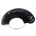 Wholesale Plastic Finger Sizer Ring Gauge Jewelry Measuring Tool with UK Ring Sizes