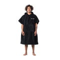 Customizable Girls Adult Hooded Poncho Cotton Quick-Dry Beach Surf Towel with Sports Pattern Solid Color Changing Mat for Swim