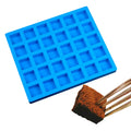 Early Riser 30 Cavity Silicone Mold - Chocolate Candy Jelly Soap & Baking Reusable Tray (Non-Stick DIY)