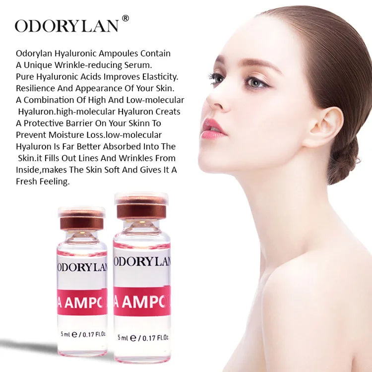 Hot Selling Dermapen Ampoules Serum Skin Care Facial Essence Hyaluronic Acid Ampoule Serum Microneedling Serum for Face
