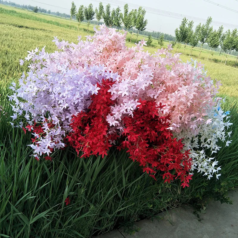 D202 Factory Wholesale Artificial Flowers Oncidium Orchid Dancing Orchid Flowers for Home Wedding Decoration
