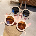 Fashion Round Shape Kids Sunglasses Boys Girls Vintage Sun Glasses UV Protection Classic Children Patchwork Eyewear Sunglasses