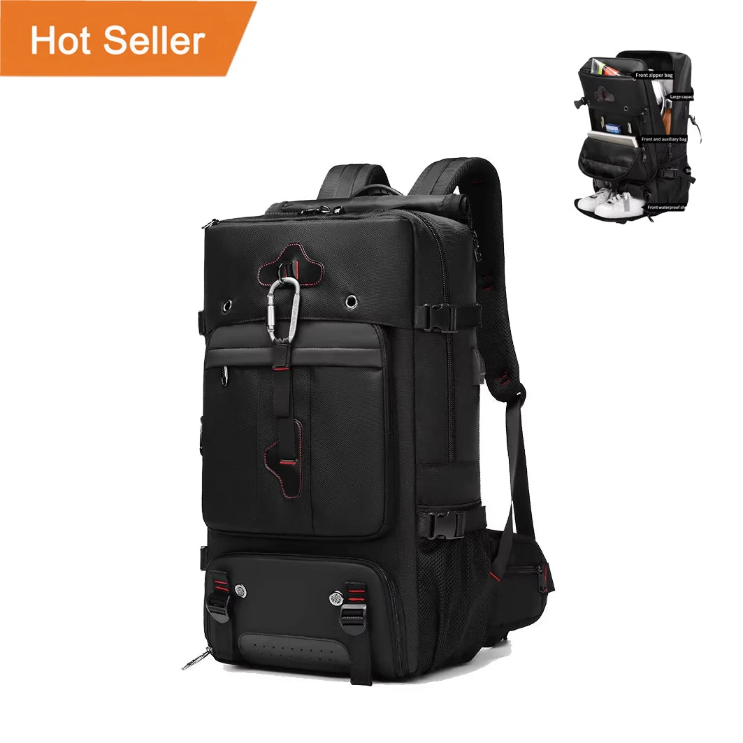 Hiking Climbing Large Capacity Back Packs Travel Outdoor Laptop Multifunction Partition Backpack Bag