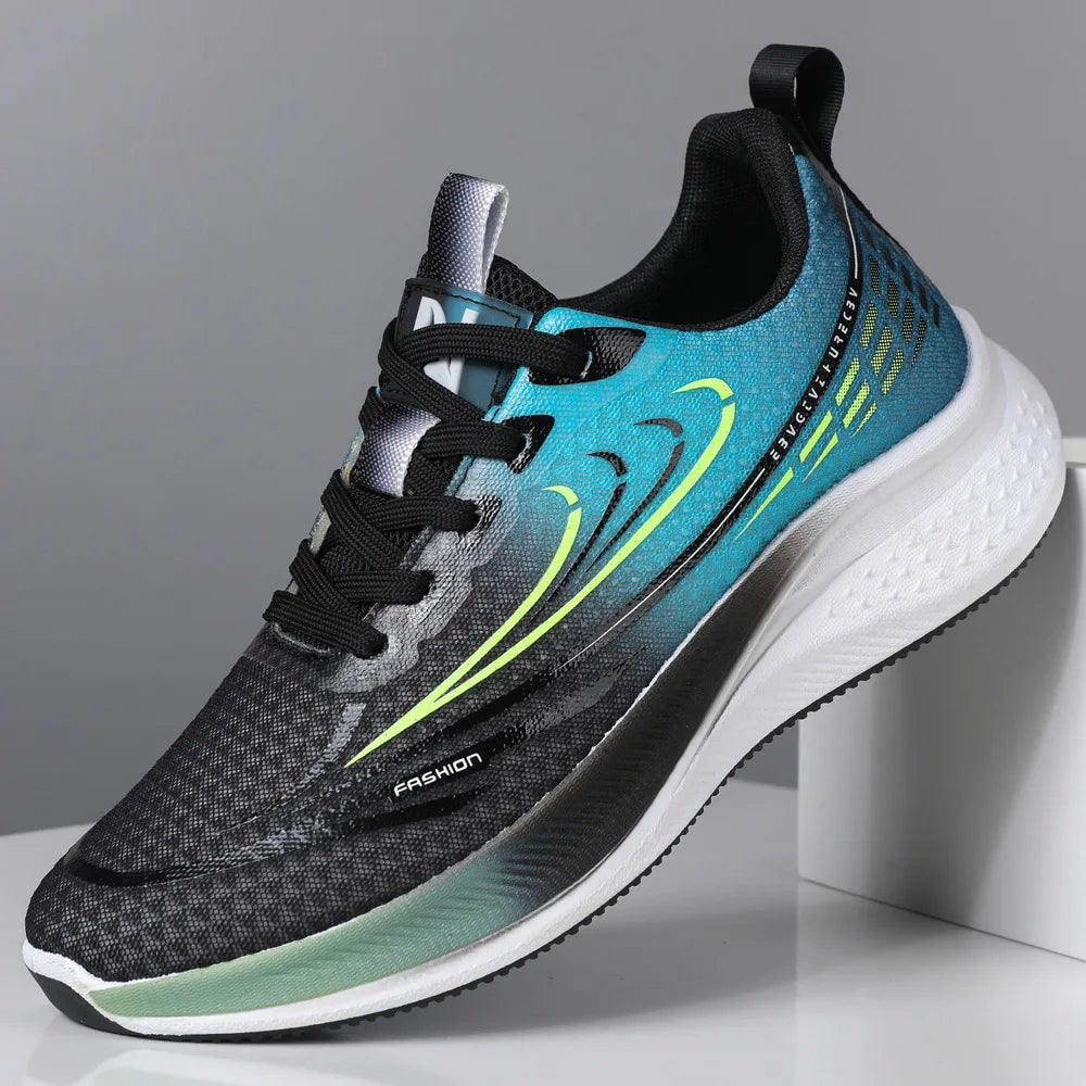 Wholesale Customized Good Quality Casual Black Sport Shoes Men Running