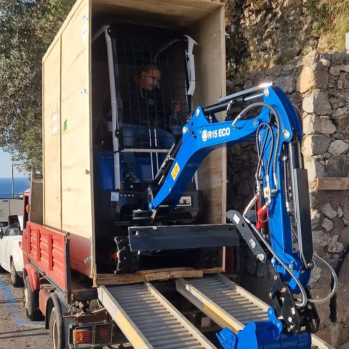 Chinese Rippa Mini Excavator 1 Ton Excavator Factory Manufacturer Earthmoving Machine Excavator for Sale