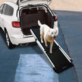 All for Paws Accessories Non Slip Folding Dog Ramp Deluxe Telescoping Adjustable Fold Pet Ramp for Car