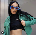 2022 Cool Popular Candy Color Small Square Sunglasses Women Men Luxury Sun Glasses Female Retro Hip Hop Uv400 Shades Pink