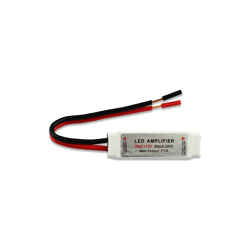Factory Outlet Mini RGB LED Amplifier 12v DC 3*4A Dimmer with PWM Control for LED Strip 12A Max Load for RGB SMD 5050/2835/3535