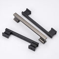 Furniture Door Handles Knobs Hardware Black Zinc Alloy Decorative Wardrobe Kitchen Cabinet Drawer Vintage Pulls Handles