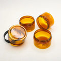 Cheap Amber Cream Jars Small Empty Portable Plastic Jars Bottle Skin Care Set Face Cream Lotion Bottle