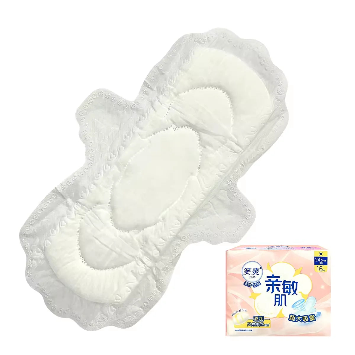 Ladies Period Wood Pulp Woman Sanitary Napkin Manufacturer