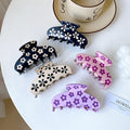 Original Design High Grade Acetic Acid Hair Clip Flower Large Shark Clip Disc Hair Clip Women's Hair Accessories