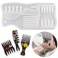 DM166 Hot Sell DIY Comb Resin Silicone Mold Epoxy Keychain Resina Casting Mould MegaBDM