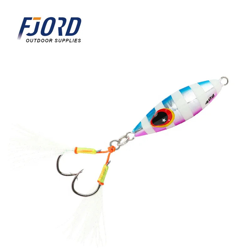 FJORD Metal Jig Fishing Lures 30g 40g 60g 54mm 64mm 74mm Jig Lures Fishing Hard Lure