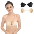 Heart Shape Push up Sticky Strapless Invisible Lifting Seamless Adhesive Bra for Small Boobs
