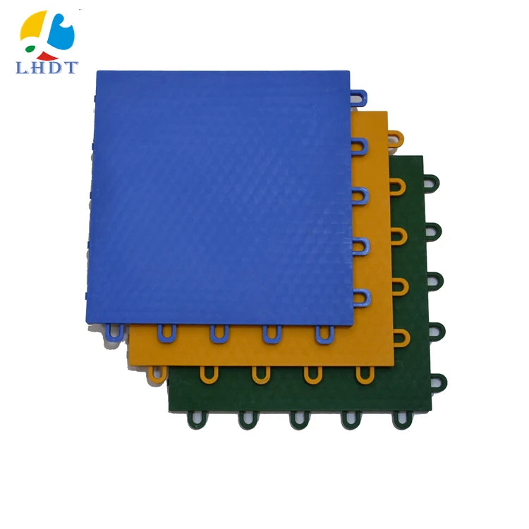 Linghan Sport Plastic Half Court Backyard Basketball Court Sports Floor Tiles Mobile Interlocking Outdoor Floor