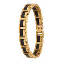 Durable Romantic Golden Plated Wooden Unisex Wrist Chain Gift Bracelet DODO DEER S18