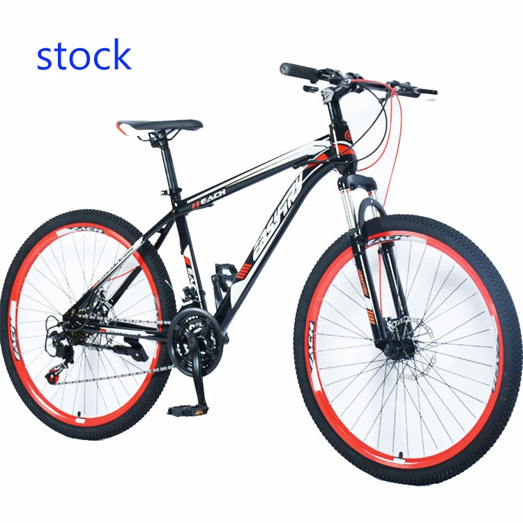 Hot Selling Cheap 21 Speed Steel Frame Disc Brake MTB Mountain Bike in Warehouse Stock