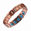 Customizable BioMagnetic Health Magnet Bracelet Women Turquoise Nature Turquoise Fashion Magnetic Therapy Copper Bracelet