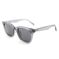 Wholesale New Fashion Transparent Oversize Gradient Shades Vintage Metal Square Sunglasses for Women