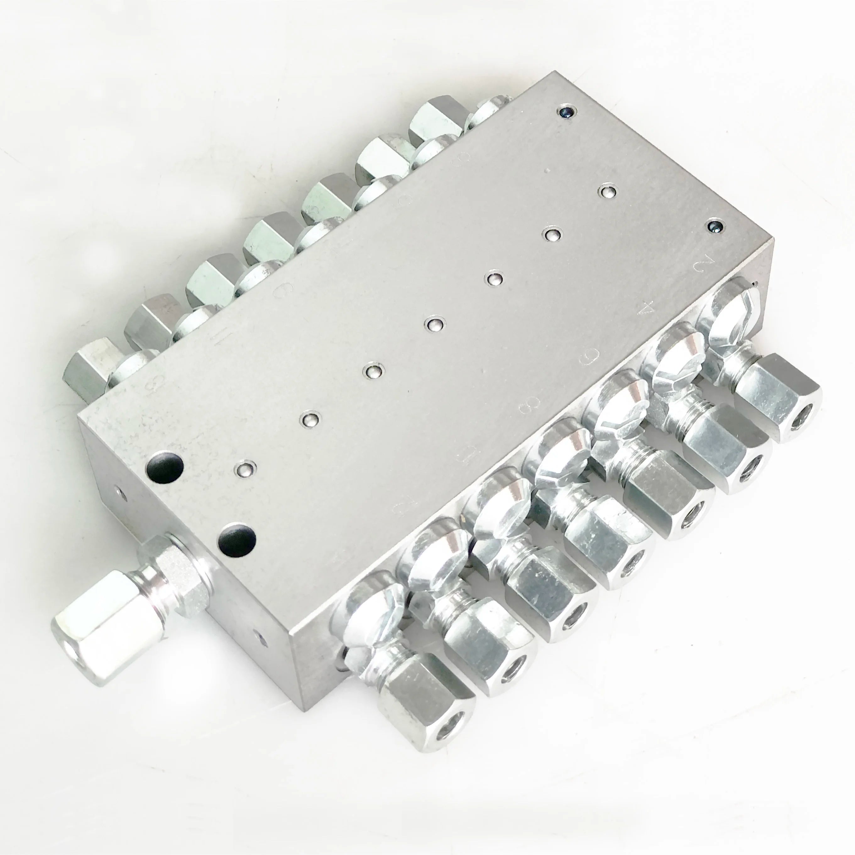 Progressive Feeder Block Grease Distributor SSV 2-12 Outlets Lubrication Separator Valve Lubricant Divider Grease Lubrication