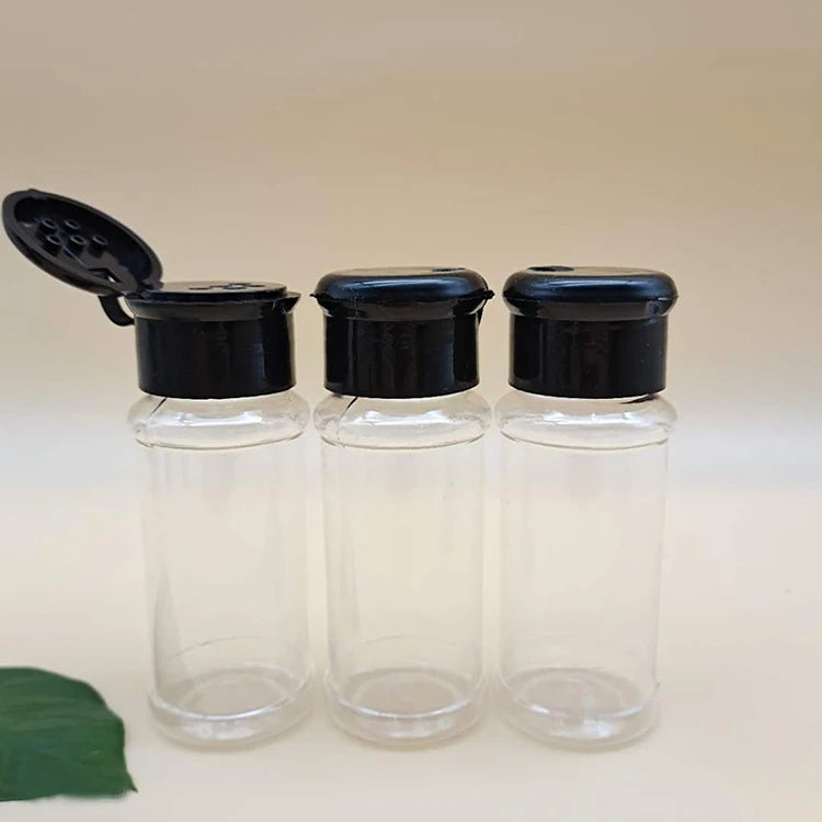 Kitchen Multipurpose Empty Pet Plastic Seasoning Spice Pepper Salt Bottle