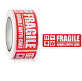 Custom Waterproof Adhesive Paper Fragile Sticker Handle with Care Warning Label Cheap Price