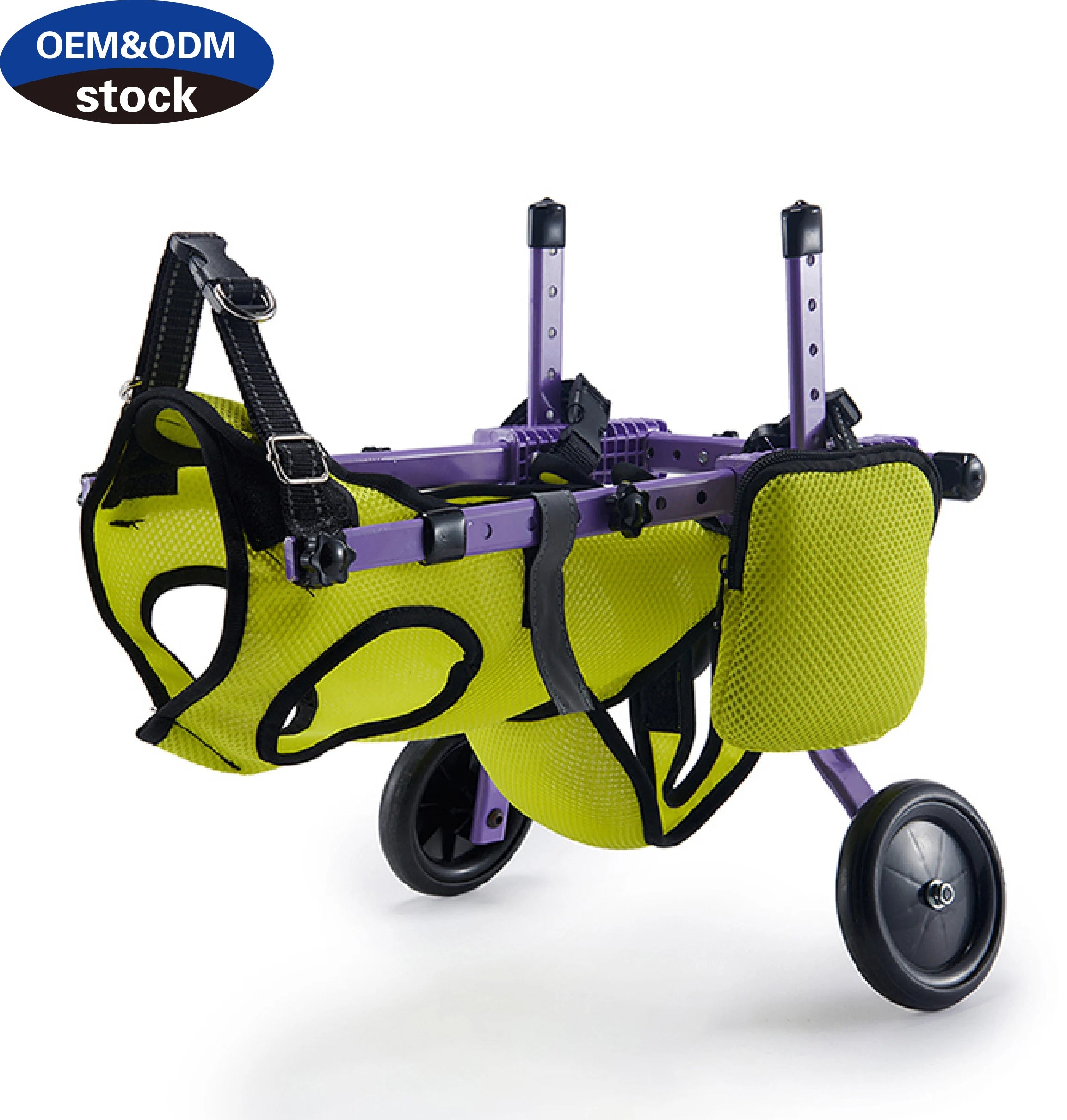 Customized Pet Disabled Car Elderly Dog Assisted Walking Cart Mobility Inconvenience Pet Dog Walking Assistance Car