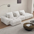 Luxury Cloud Design Sectional Sofa - Modular Fabric Lounge Couch for Living Room L-Shaped Corner Sofa Set