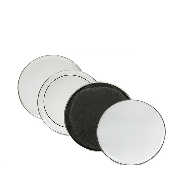 Manufacture Oem Drum Accessories 8 Inch Drum Skin Snare Drum Head Black/white/transparent/gauze Musical Instruments
