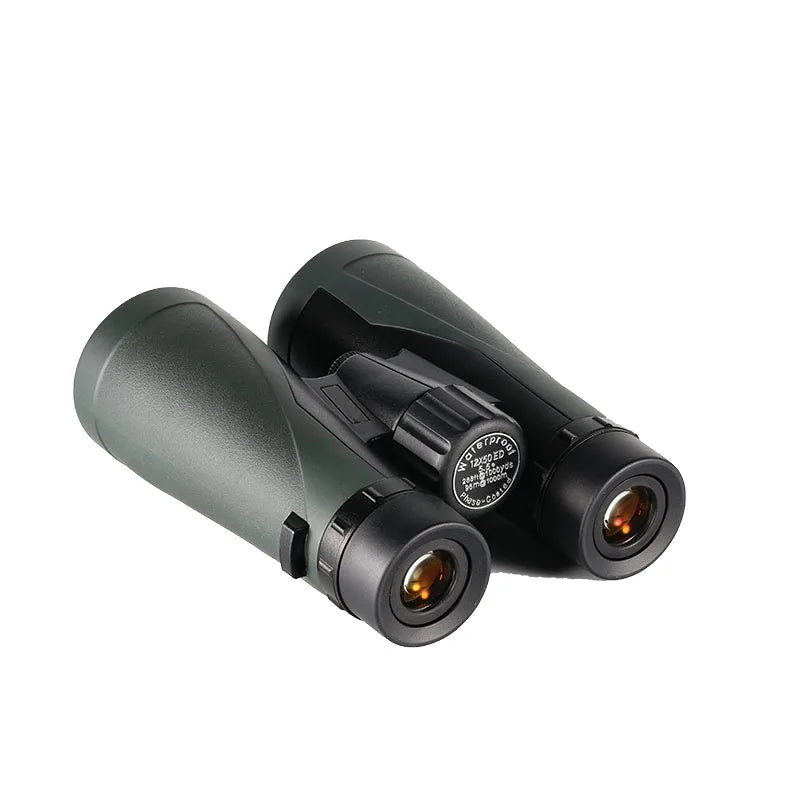 2022 New Arrival 12x50FMC ED Optical Glasses Bak4 Prism High Clear Binoculars for Camping Hiking Bright View Outdoor Telescope